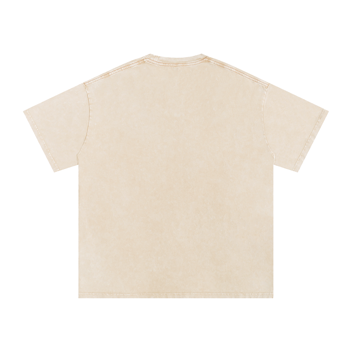 Washed Oasis Baggy Tee - White